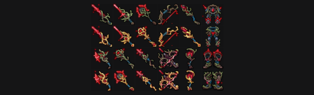 Sanguine Weapons Tibia